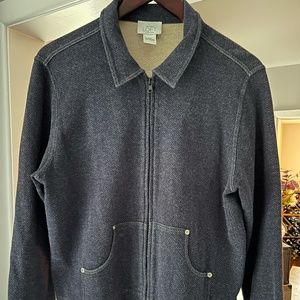 Loft Soft Cotton Denim LIke Jacket with pockets